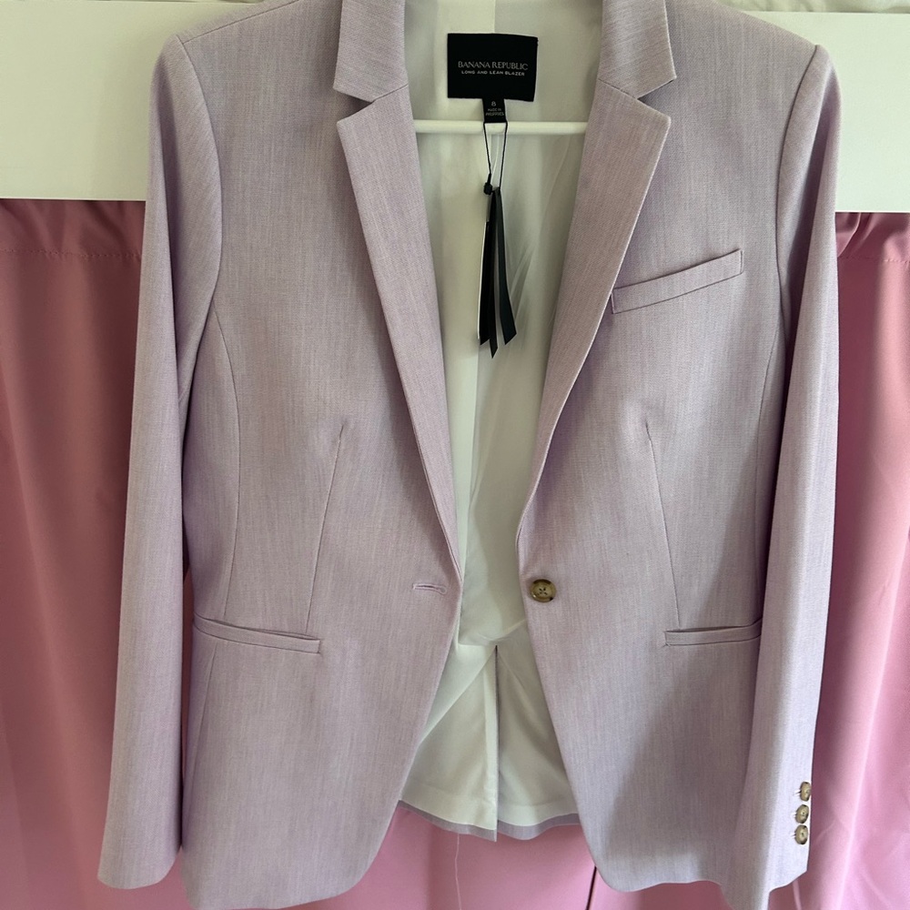 Banana Republic Lavender Blazer - Picture 4 of 8